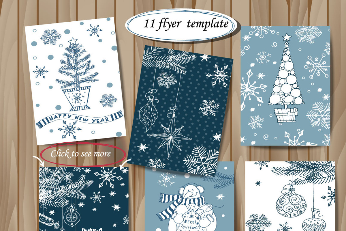 Merry Christmas DIY Graphics Set, a Decorative Illustration by Gulnara Khadeeva (Photo 2 of 3)