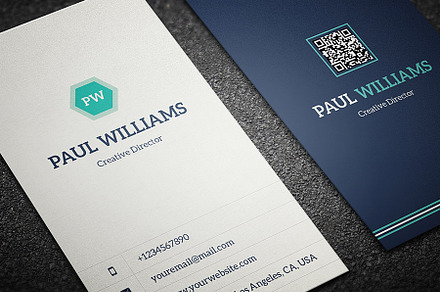 Minimal Corporate Business Card V2