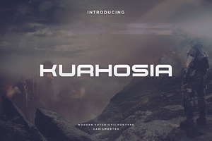 Kurhosia, a Font by garismantra