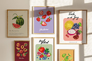 Fruits Season Posters & Patterns, an Illustration by SunnyAfternoons (Thumbnail 6 of 13)