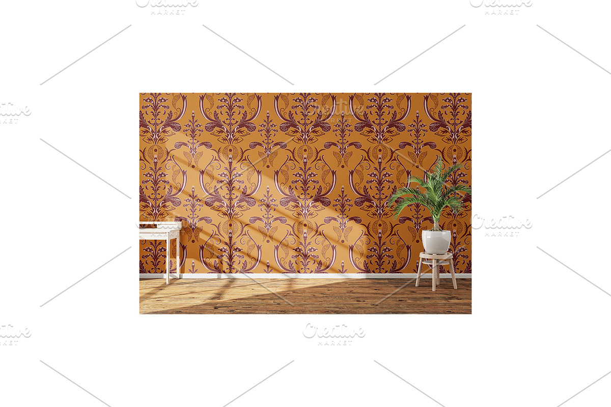 Nouveau Bloom, a Pattern Graphic by snadiacreations (Photo 2 of 4)