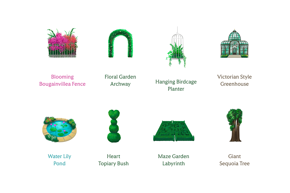 Botanical Garden, an Object Graphic by Deemak Daksina (Photo 3 of 3)