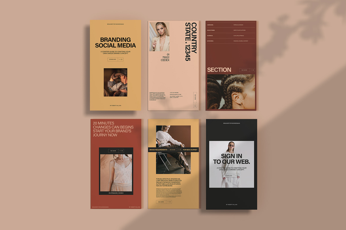 Social Media Branding Template preview 5