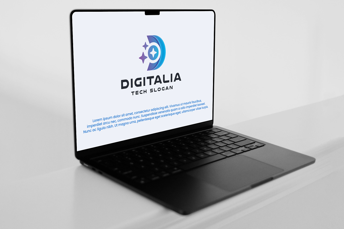 Digital Ai Tech Letter D Logo, a Branding & Logo Template by Design_Planet