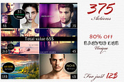 375 Actions Bundle, an Action Add-On by Linspace (Thumbnail 1 of 5)