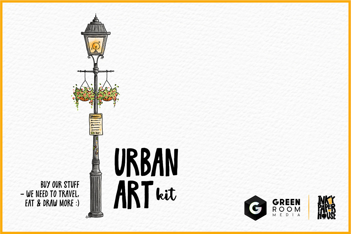 Urban Art Kit for Procreate, a Brush Add-On by Green Room Media (Photo 23 of 23)