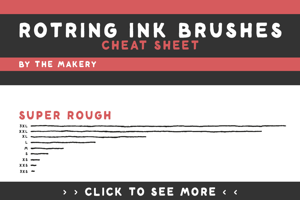SALE - Rotring Tikky Ink Brushes, a Brush Add-On by Ghostpixel (Photo 6 of 6)