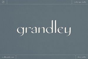 Grandley Sans Serif Font