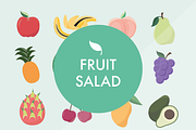 Fruit Salad, a Food Illustration by UltraaViolets (Thumbnail 1 of 2)