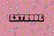 Bubble Guts Typeface, a Font by Rachel McBride Creative (Thumbnail 7 of 8)