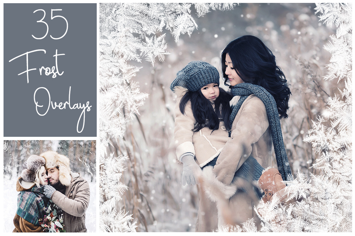 35 PNG Frosty Pattern Overlays, a Texture Graphic by LovePhotoMoment (Photo 1 of 11)