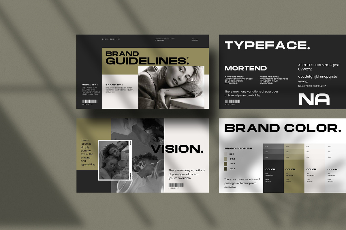 Brand Guidelines Template preview 3