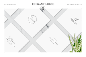 50 Elegant Premade Logo Templates