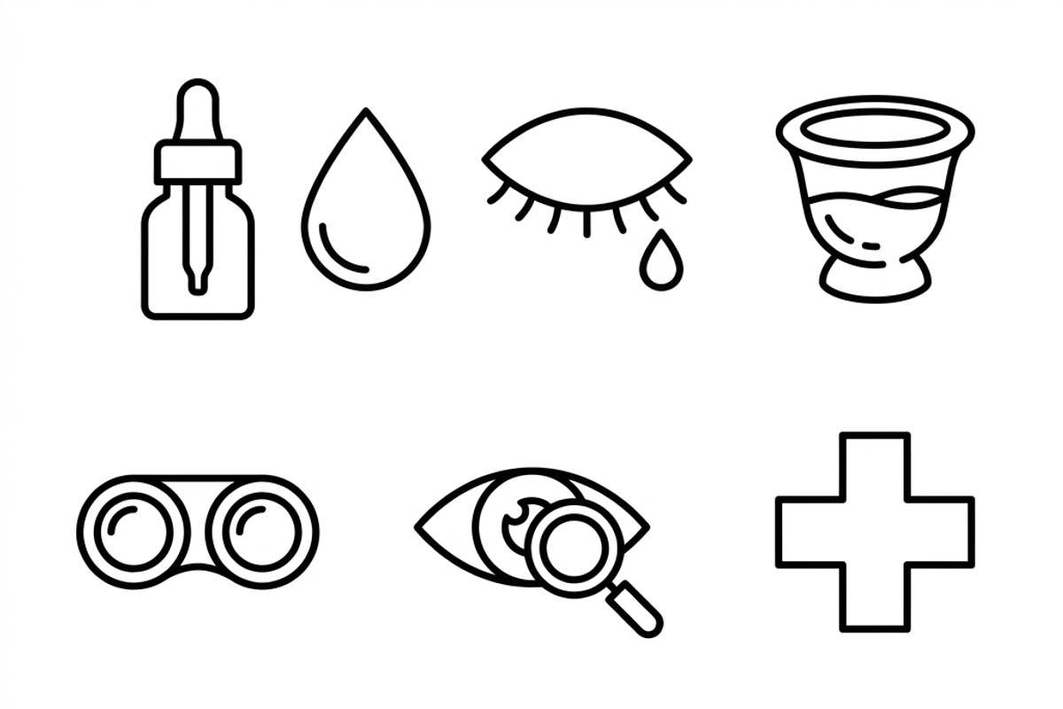 Bundles Set Optical Store Icons, an Outline Icon by adenpinkstore (Photo 10 of 44)