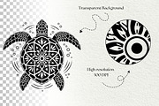 Sea Turtle Tropical SVG Graphics, a Decorative Illustration by DENIDigitalArtSudio (Thumbnail 7 of 7)