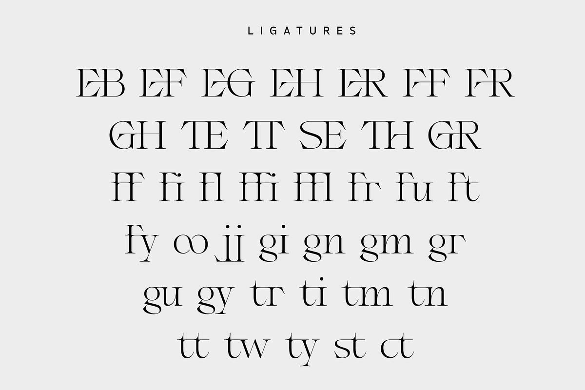 Coera - Elegant Serif Typeface, a Serif Font by Typocracy Studio (Photo 5 of 10)