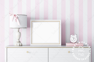 Kids Interior Frame Mockup