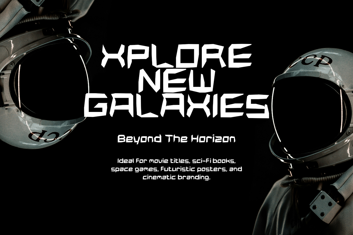 Xenotra Futuristic Display, a Sans Serif Font by mesuka (Photo 4 of 5)