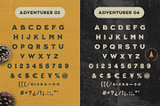 Great Adventurer Font Bundle, a Font by Heritage Type Co. (Thumbnail 9 of 16)