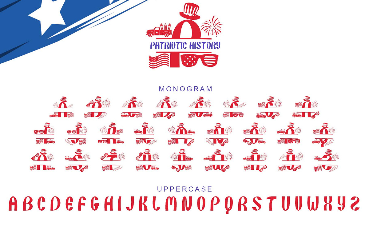 Patriotic History, a Handwritten Font by Yoga Letter (Photo 5 of 7)