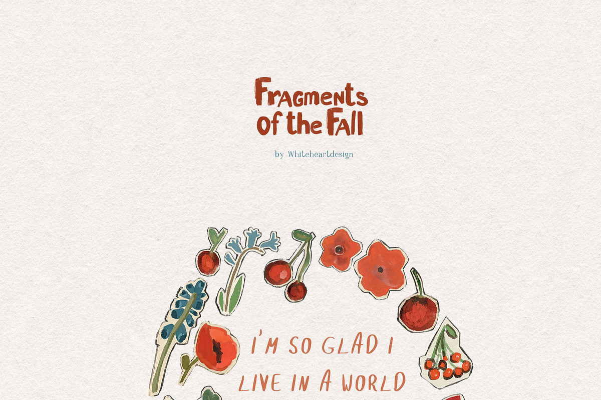 Fall Cottagecore Frames Backgrounds, a Decorative Illustration by whiteheartdesign (Photo 15 of 22)