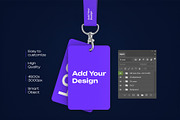 ID Card Mockup, an Advertising Mockup by 1kstudio (Thumbnail 3 of 3)