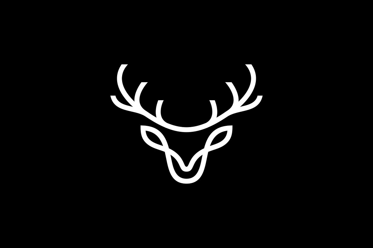 Deer Head Logo, a Branding & Logo Template by Buqancreative (Photo 2 of 2)