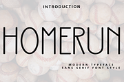 Homerun, a Sans Serif Font by InermediaSTUDIO (Thumbnail 1 of 8)