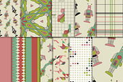 Whole Shop Bundle UPDATED, a Texture Illustration by Creativeqube Design (Thumbnail 150 of 253)