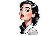 Beautiful bright girls portrait, a Person Illustration by MarisoArt (Thumbnail 13 of 13)