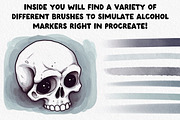 Artista Box - 76 Procreate Brushes, a Brush Add-On by Nuclear Brushes (Thumbnail 5 of 10)