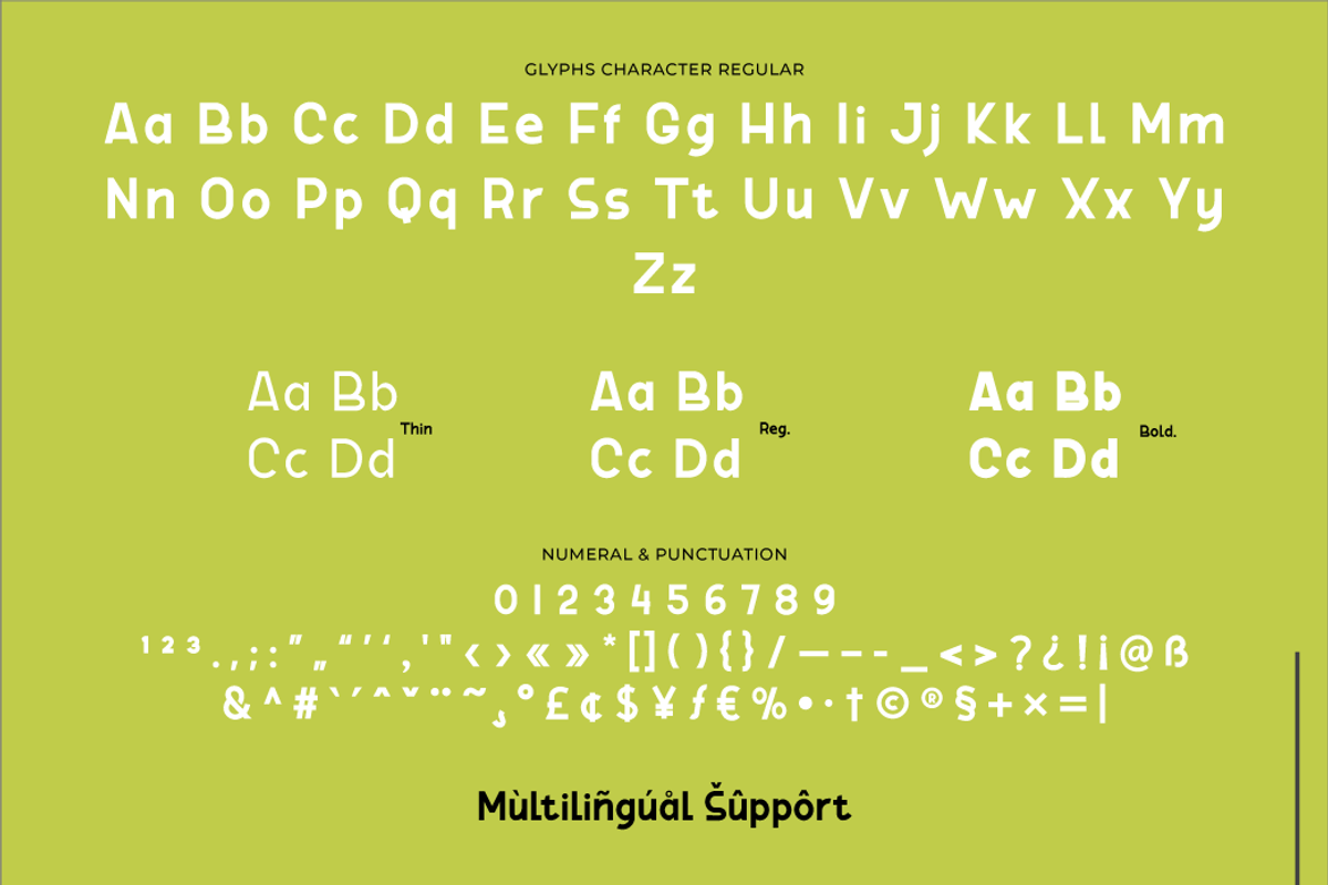 Abesif, a Sans Serif Font by twinstd (Photo 6 of 11)