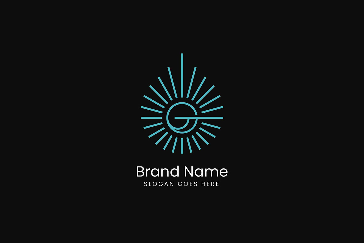 Letter G Shine Logo, a Branding & Logo Template by Evloxx Studio (Photo 2 of 3)