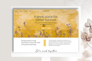 SQUARESPACE COACH Website Template