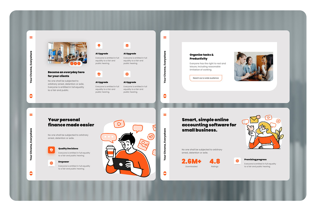SaaS Pro - Presentation Template, a Presentation Template by MNML Agency (Photo 8 of 10)