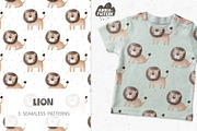 Lion, a Pattern Graphic by AnnieArt (Thumbnail 1 of 5)