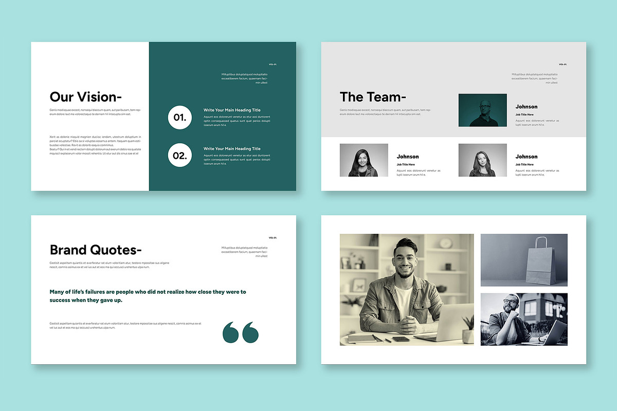 Media Kit Presentation Template, a Presentation Template by Mighty-Slide (Photo 4 of 6)