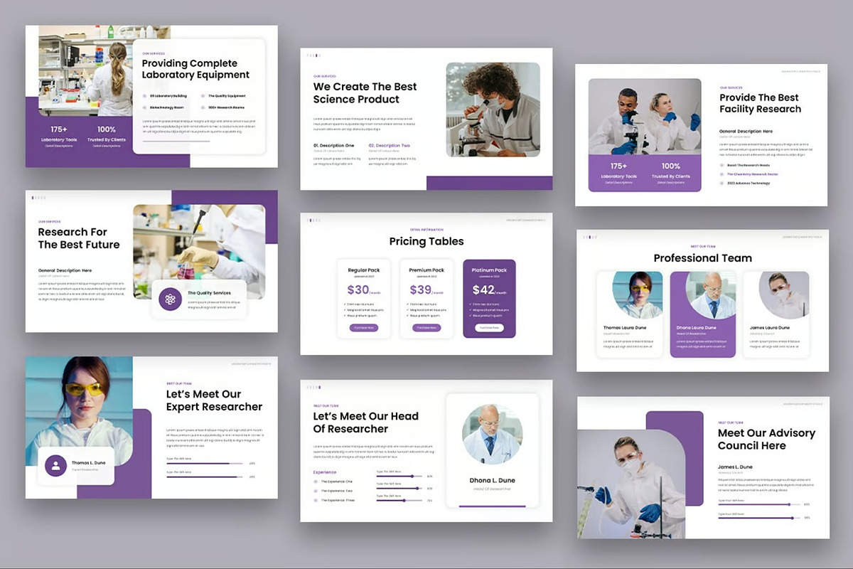 Labsor  Laboratory Chemistry Keynote, a Presentation Template by Fit-tee (Photo 6 of 6)