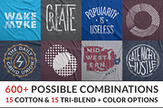 Instant T-Shirt Fabric Mockups, a Shirt Mockup by Brent Galloway (Thumbnail 3 of 3)
