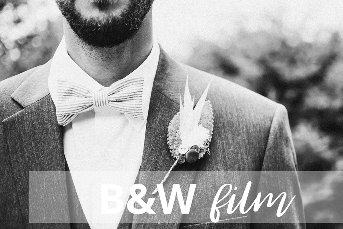 Black and White Film Presets preview 6
