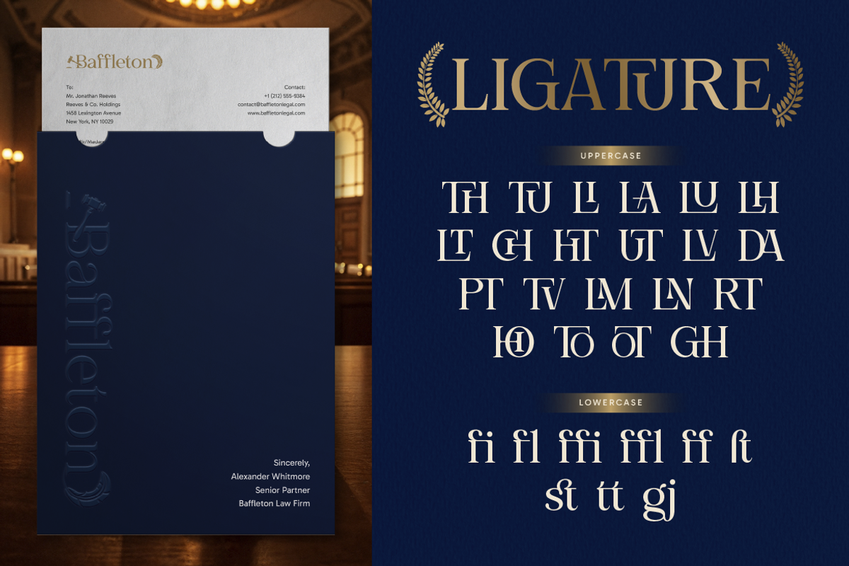 Lawthis, a Serif Font by Burntilldead (Photo 9 of 11)