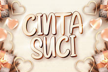 Cinta Suci - Fancy Display Font