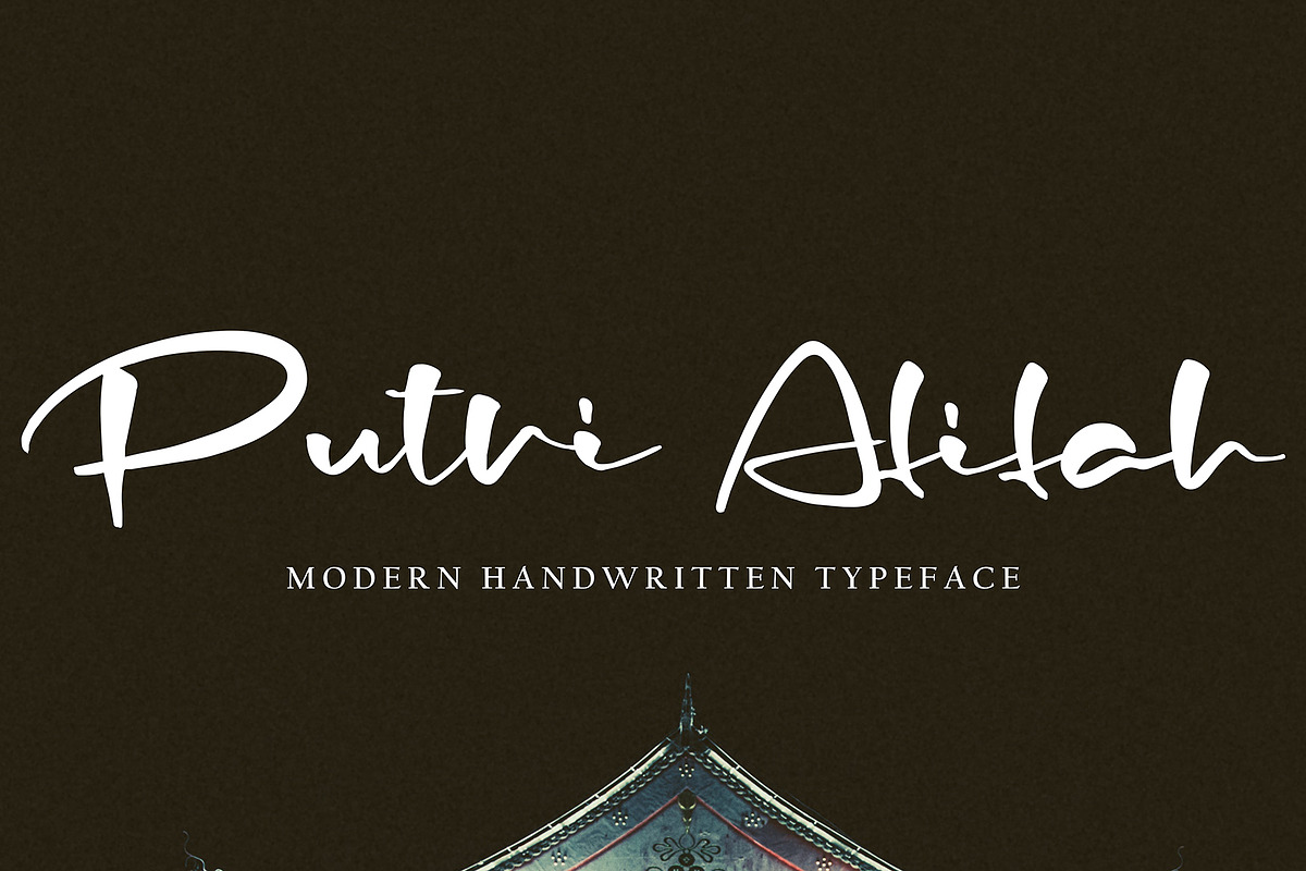 Putri Afifah, a Handwritten Font by HaKi Studio (Photo 1 of 5)