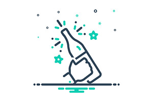 Fun enjoyable mix icon, a Duotone Icon by Creative priyanka