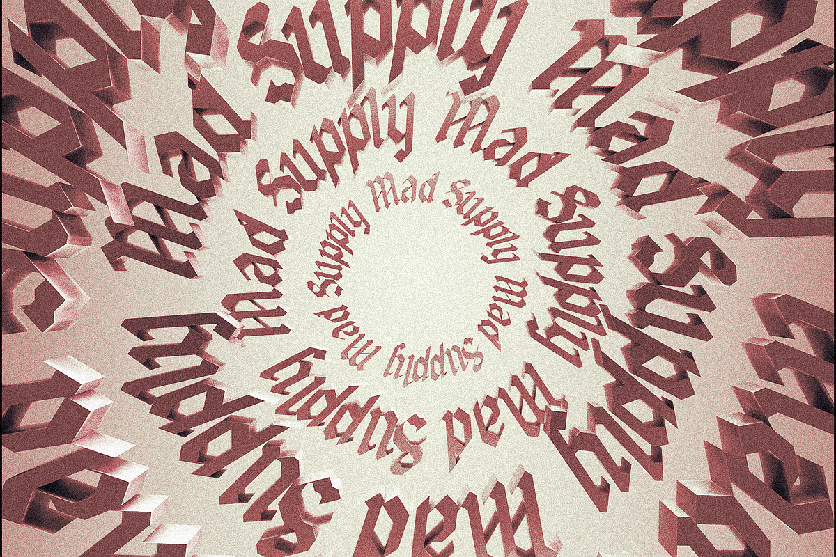 Scimitar | Blackletter Display Font, a Blackletter Font by Mad Supply (Photo 9 of 9)