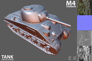 Sherman M4 Tank