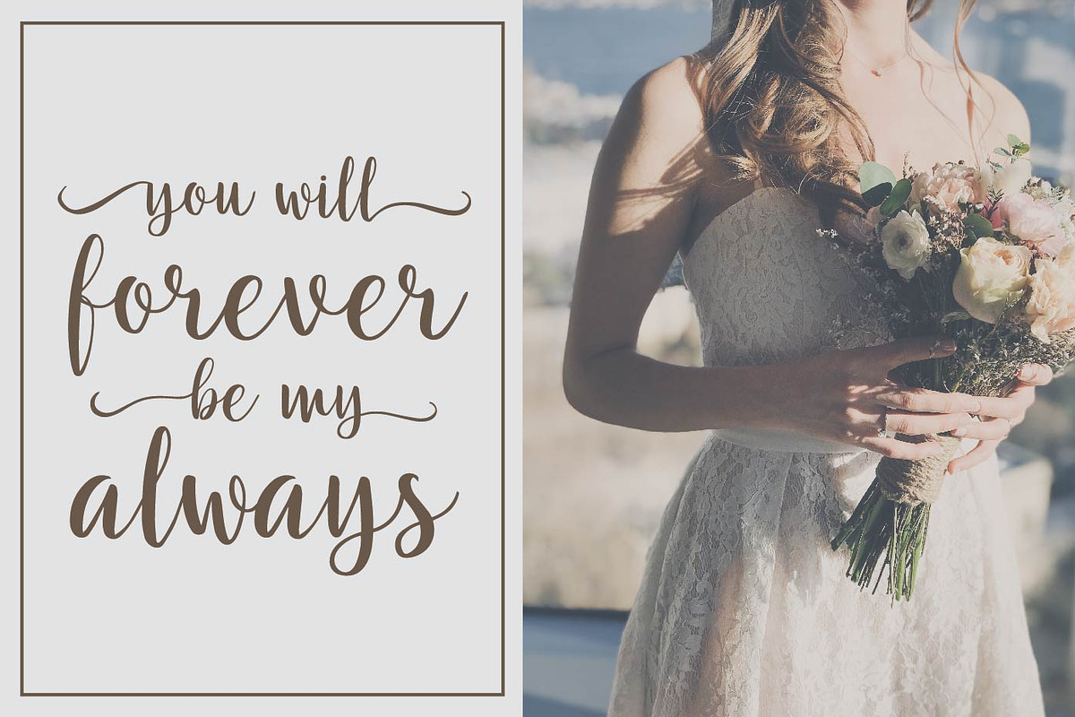Eternal Lights, a Script Font by Patria Ari (P4tcreativa) (Photo 8 of 11)
