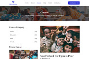 Helping Hands for Humanity Volunteer, an UI Kit Template by skshihabulislam (Thumbnail 4 of 7)