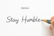 Rolicha, a Handwritten Font by Zafiratype (Thumbnail 3 of 12)