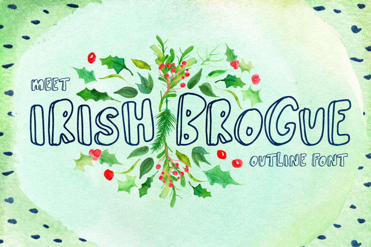 Irish Brogue Font